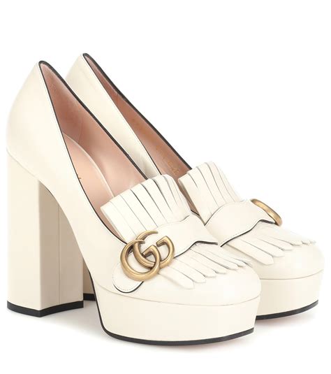 gucci marmont pump look alike|Gucci Marmont platform pumps.